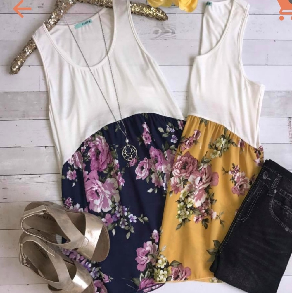 Tank top flowy